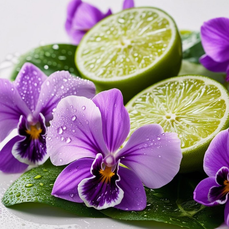 Olio Profumato Premium: Fragranza Violet Lime