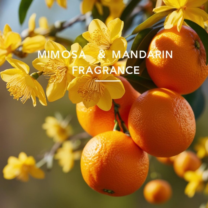 Olio Profumato Premium: Fragranza Mimosa & Mandarino