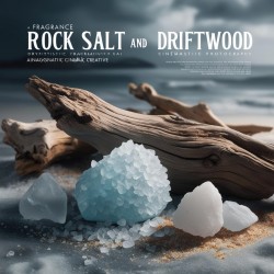 Olio Profumato Premium: Fragranza Rock Salt & Driftwood