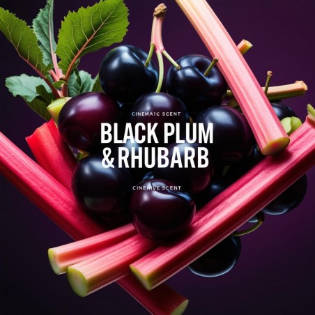 Olio Profumato Premium: Fragranza Black Plum & Rhubarb