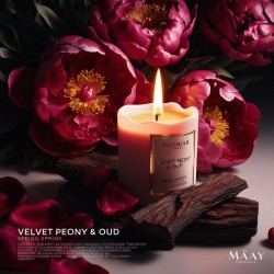 Olio Profumato Premium: Fragranza Velvet Peony & Oud