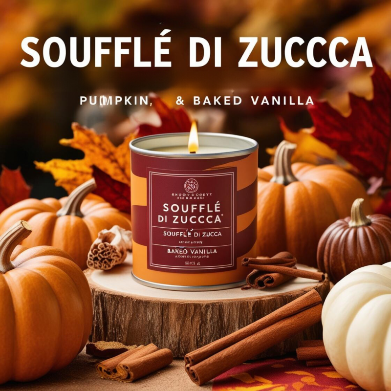 Olio Profumato Premium: Fragranza Soufflé di Zucca