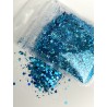 Chunky Glitter Blue chiaro