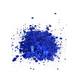 Chunky Glitter Blue Scuro